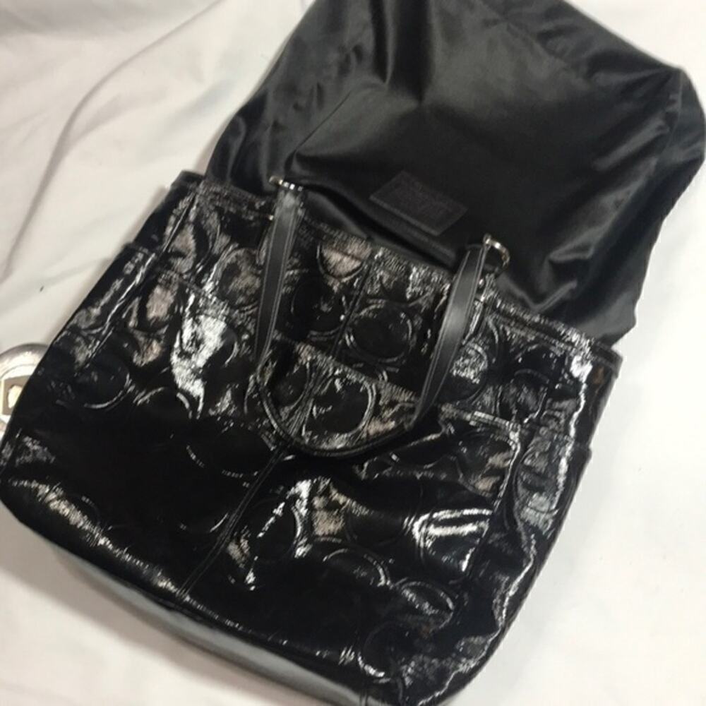 ▶️ Coach ◀️ F19818 North South Signature purse - Picture 7 of 9
